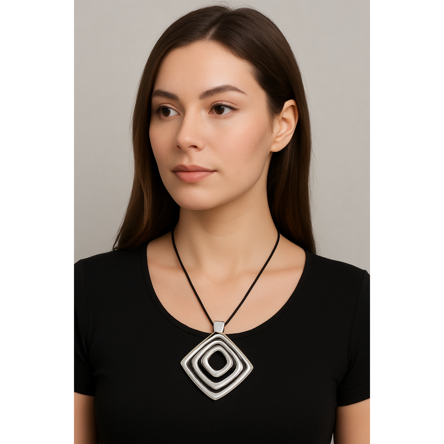 Shona- recycled aluminium necklace