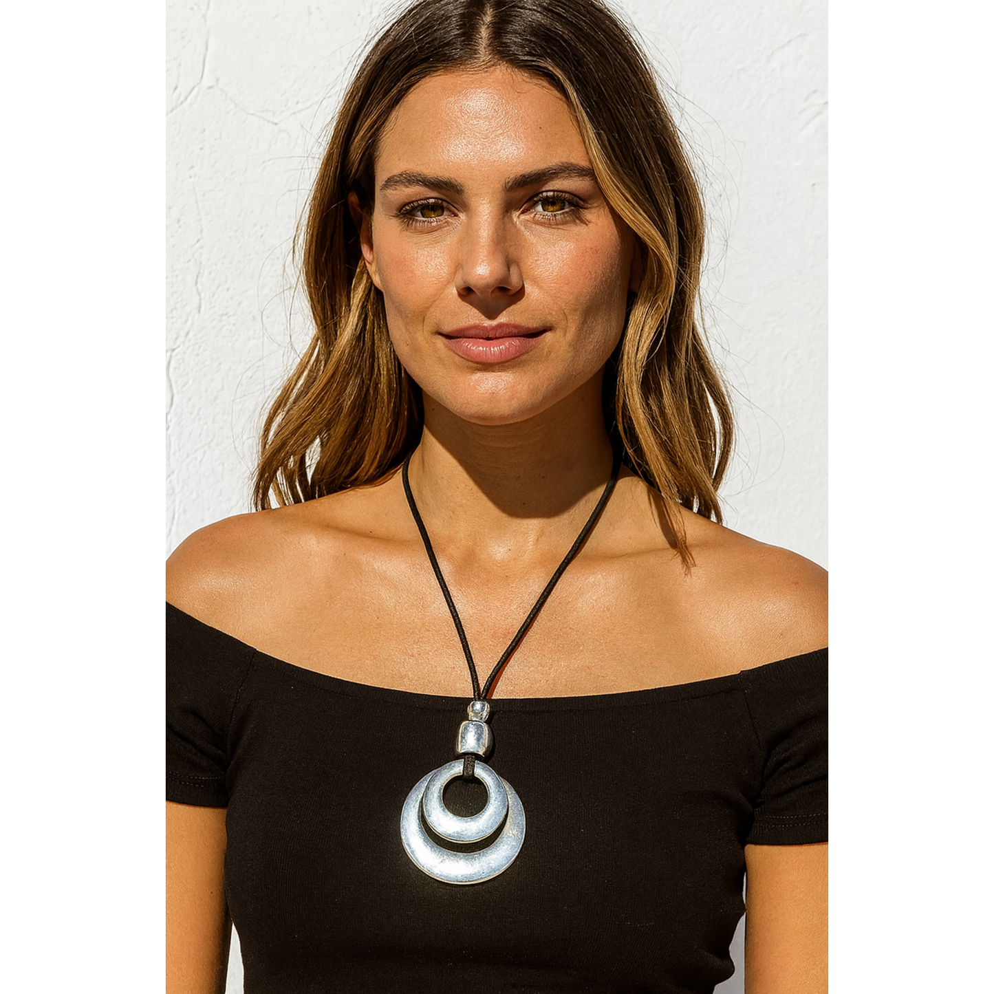 Zoe- recycled aluminium necklace