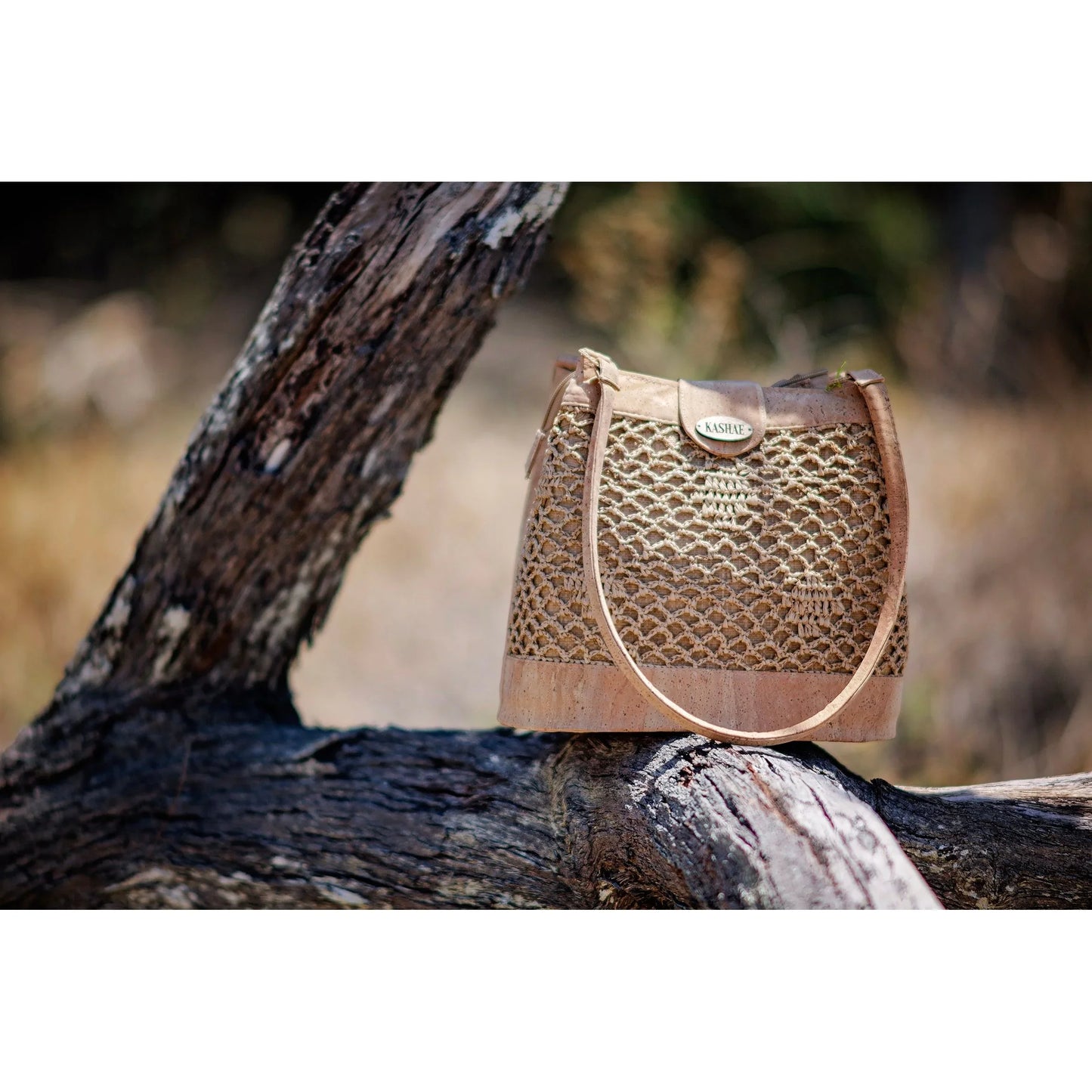 Alexa cork bag - Kashae Wings of Hope