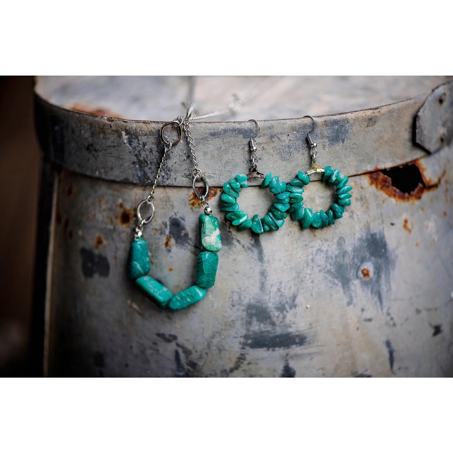 Amazonite necklace - Kashae Wings of Hope