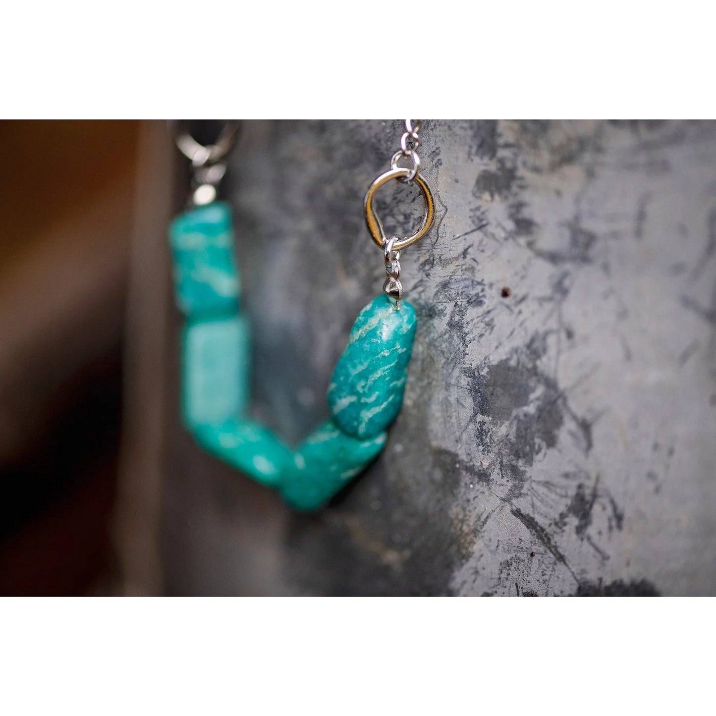 Amazonite necklace - Kashae Wings of Hope