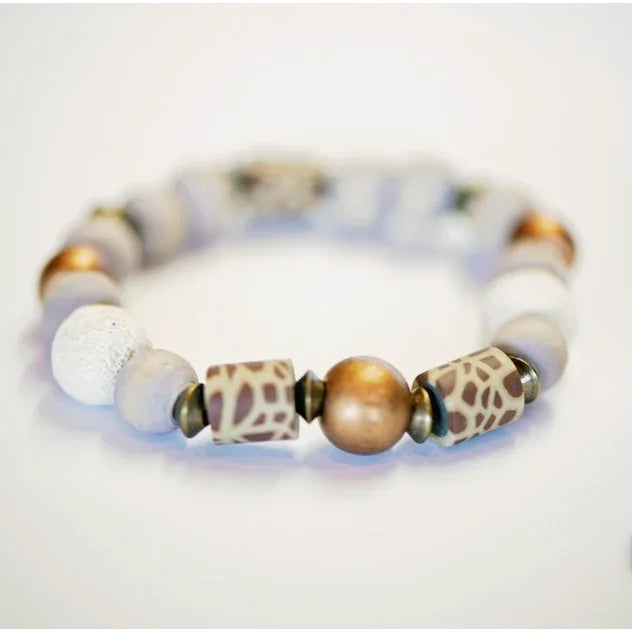 Gold Aroma Bracelet - Kashae Wings of Hope
