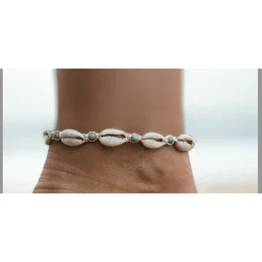 Cowrie shell anklet 2 - Kashae Wings of Hope