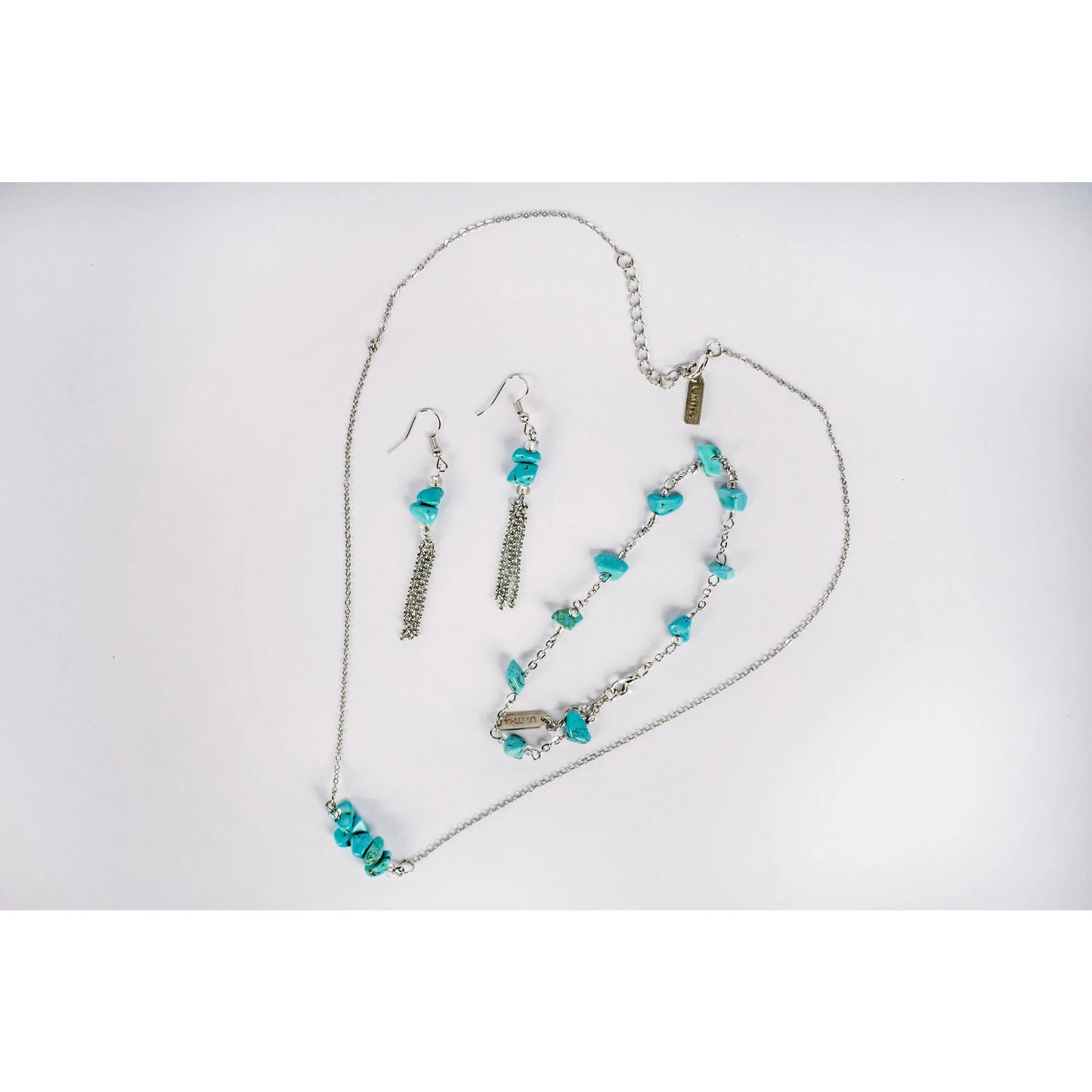 Blue howlite anklet - Kashae Wings of Hope