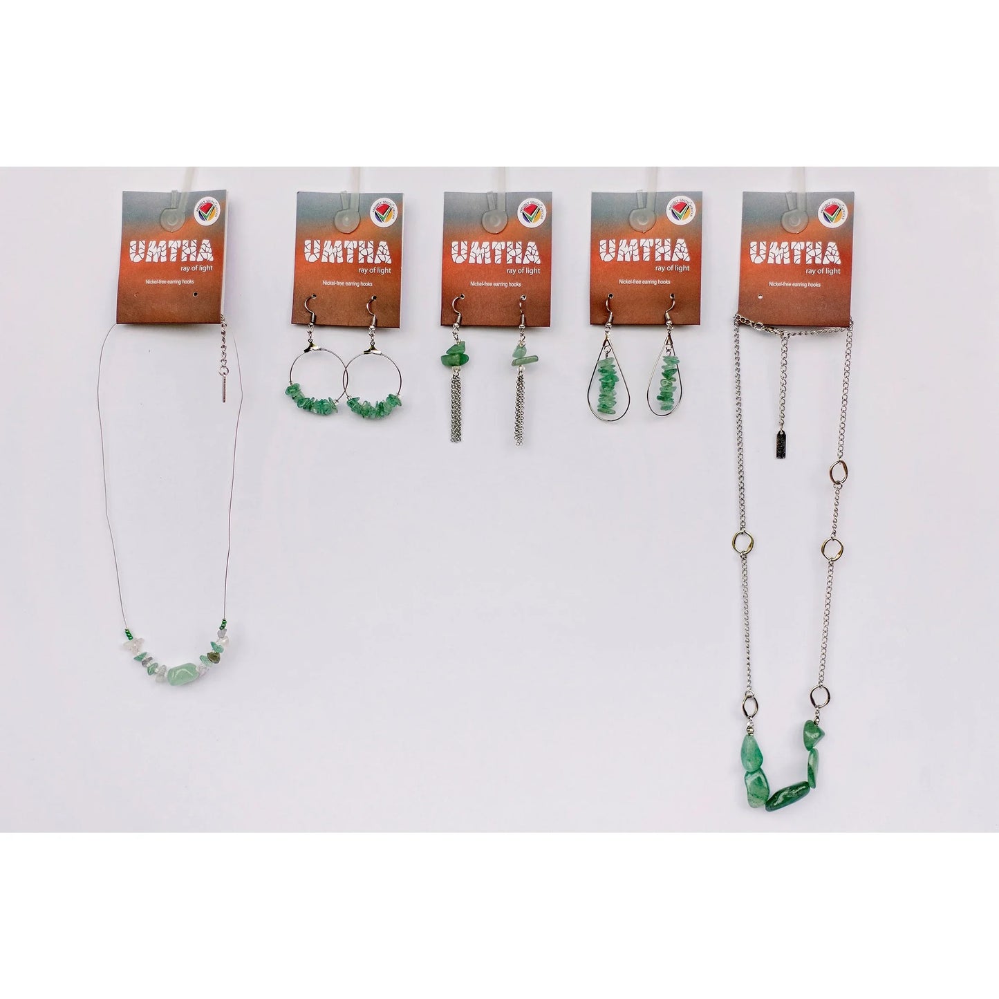 Green adventurine anklet - Kashae Wings of Hope