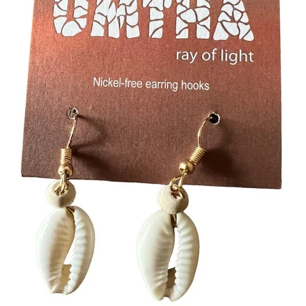 Shell earings - Kashae Wings of Hope