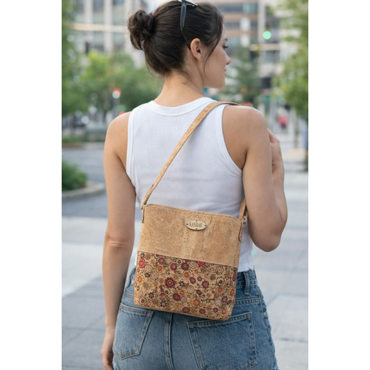 Desiree Cork Crossbody Bag – Vegan, Sustainable & Stylish