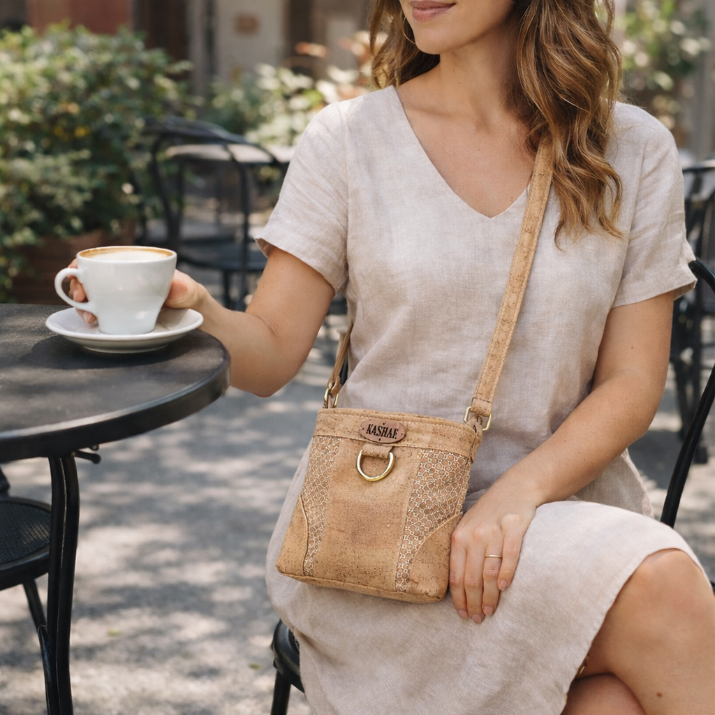 cork crossbody bag