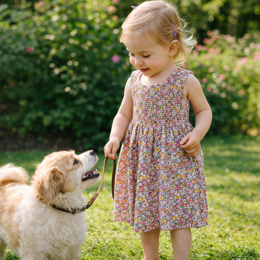 GIrls smocked dress size size size 1