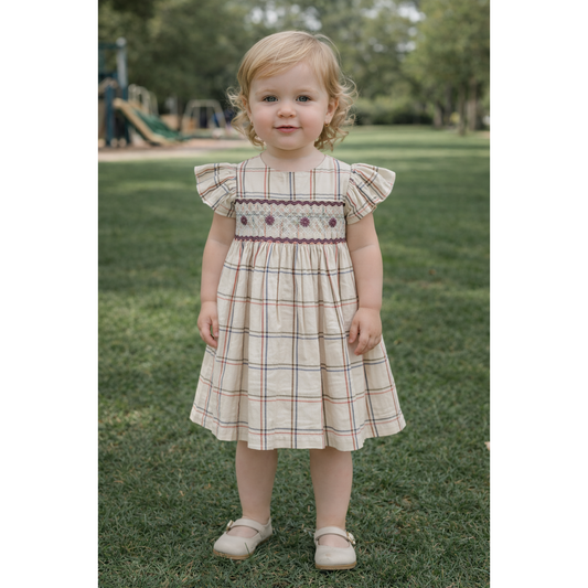 GIrls smocked dress size 2