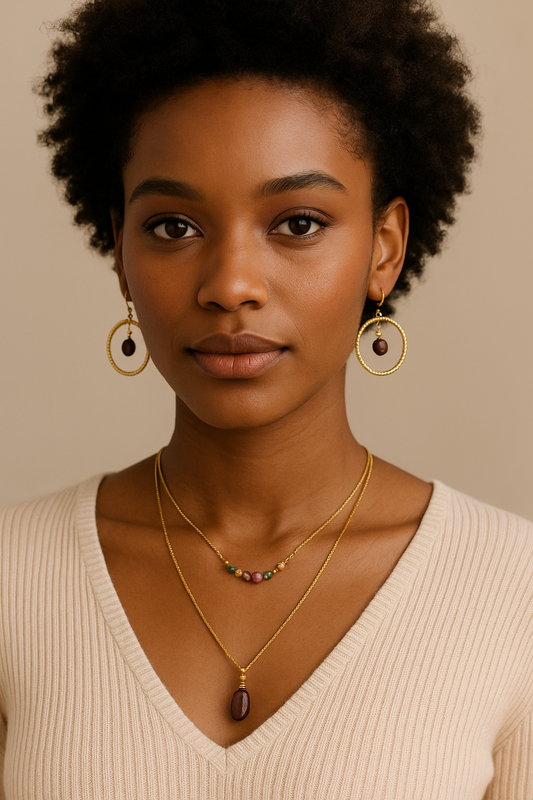Waterproof gold jewellery designed to shine - even in water.