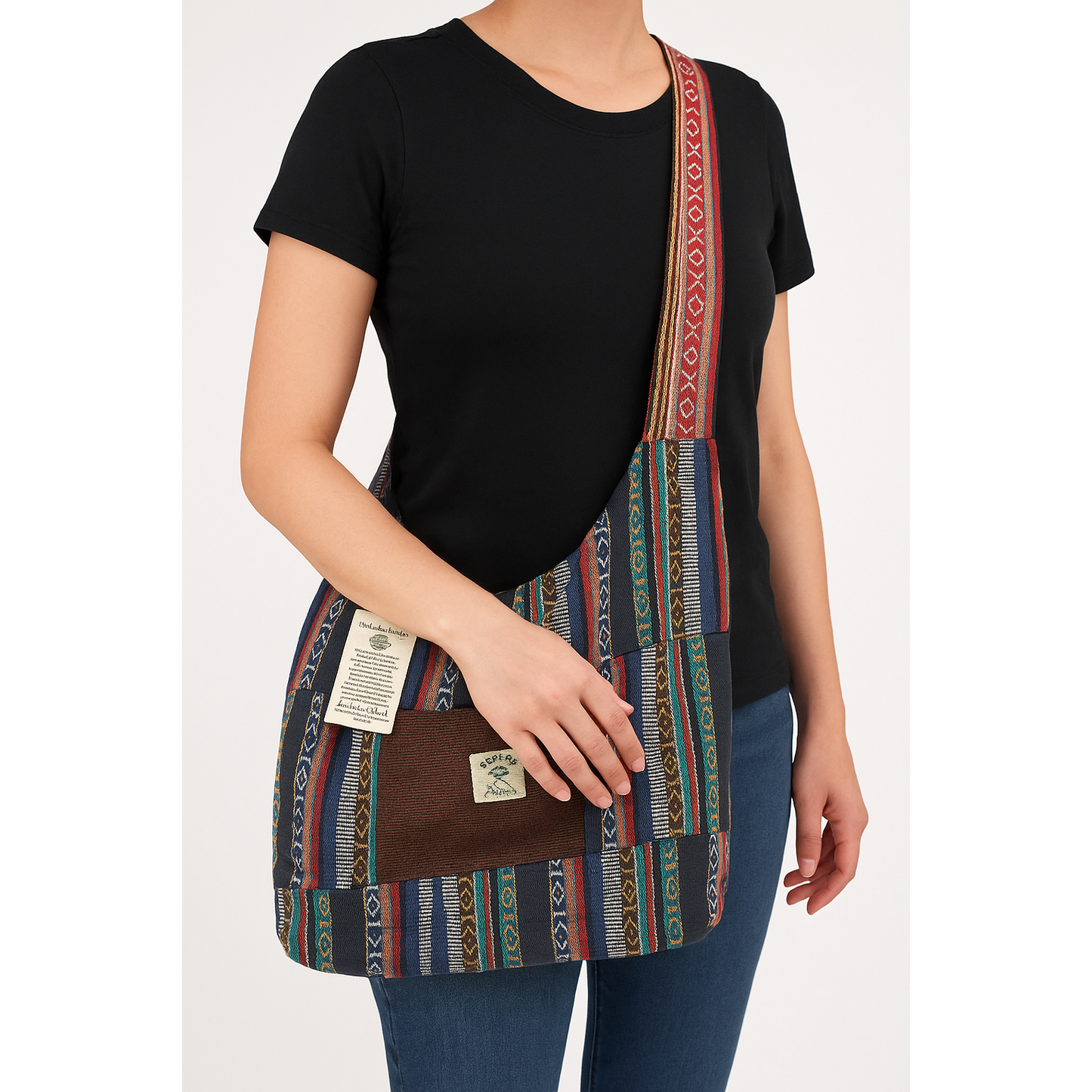 Cotton and Hemp Shoulder Bag (Copy)