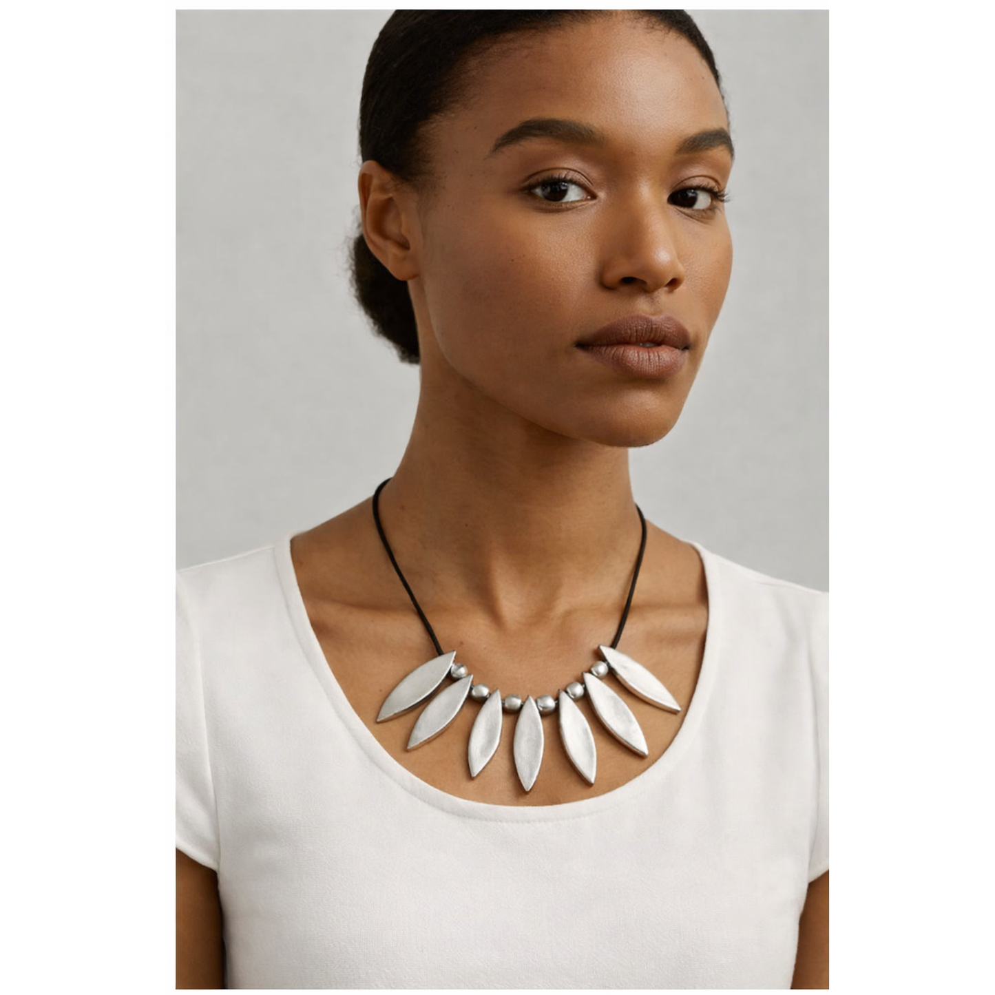 Ada - recycled aluminium necklace