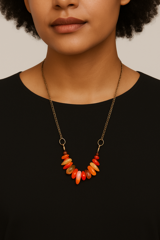 Jael Gemstone necklace
