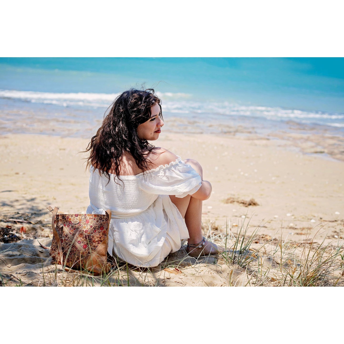 Abigail Cherry cork bag - ethical & sustainable