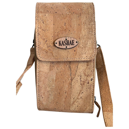 Eve Chic Cork Shoulder Bag for Phones & Essentials