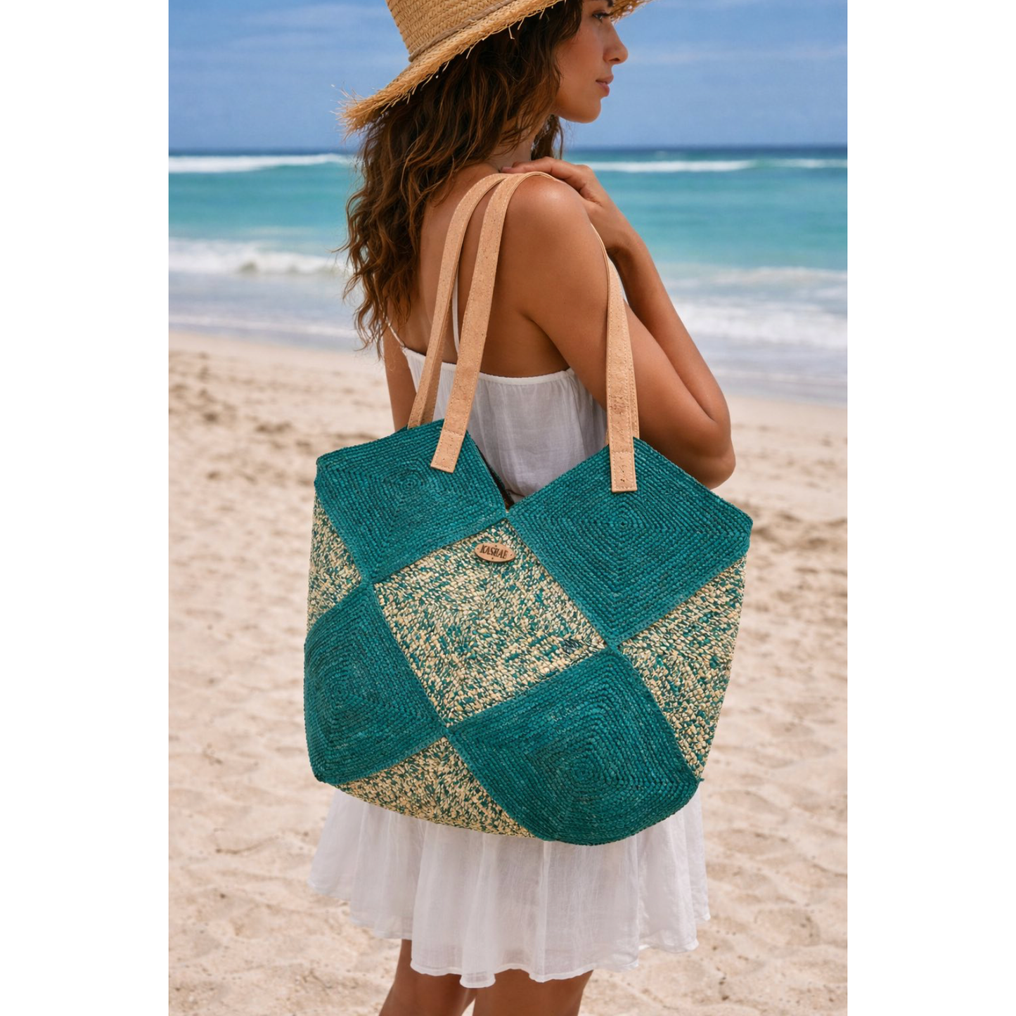 Tranquil crocheted bag
